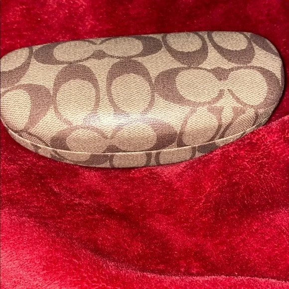 Coach monogram canvas logo sunglasses case - Picture 2 of 11